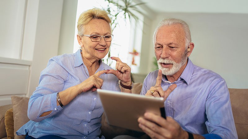 Accessibility features for hearing help everyone, including seniors, communicate and connect