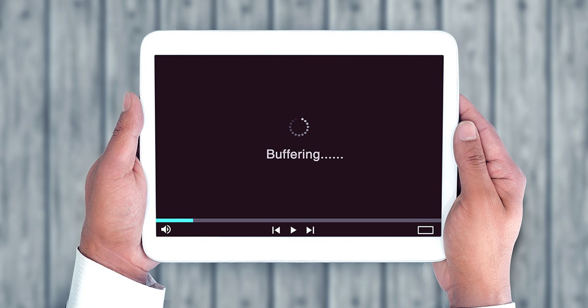 A buffering tablet may indicate old technology. 