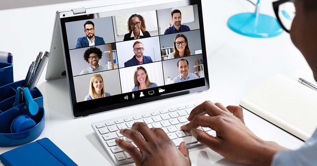 Using the chat is one way to practice : video conferencing etiquette 