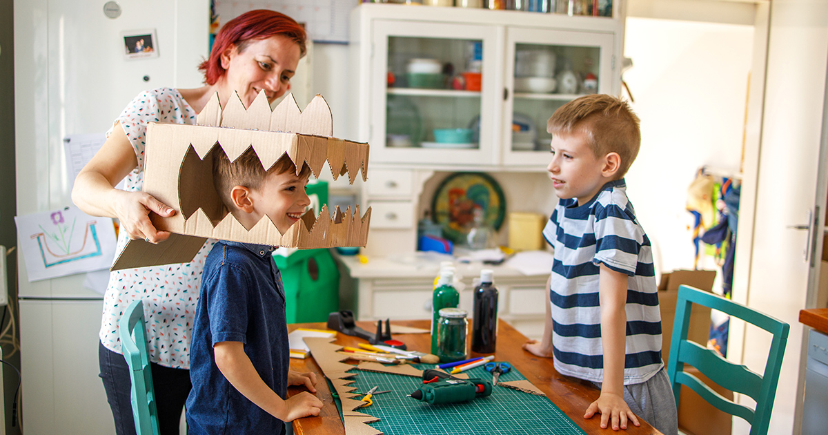Many virtual summer camps still offer fun arts and crafts and traditional experiences.