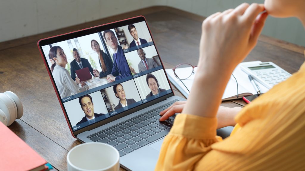 Choose a video conferencing app with strong security features. 