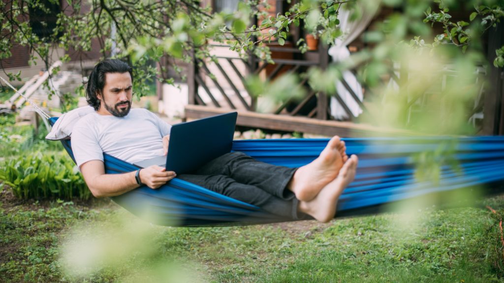 Be sure to secure your WiFi when you extend it to your back yard. 
