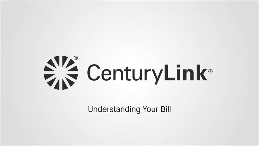 How to read my CenturyLink bill